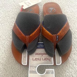 HARI MARI WOMENS NOKONA LTD. RUN GENERATION FLIP FLOPS.  SIZE 9.  NEW WITH TAGS